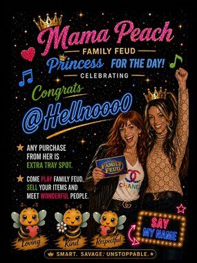 🍑No Theme 💚Share Show🍑 Princess 4 the Day @hellnooo0 👑You MUST🐝here to run